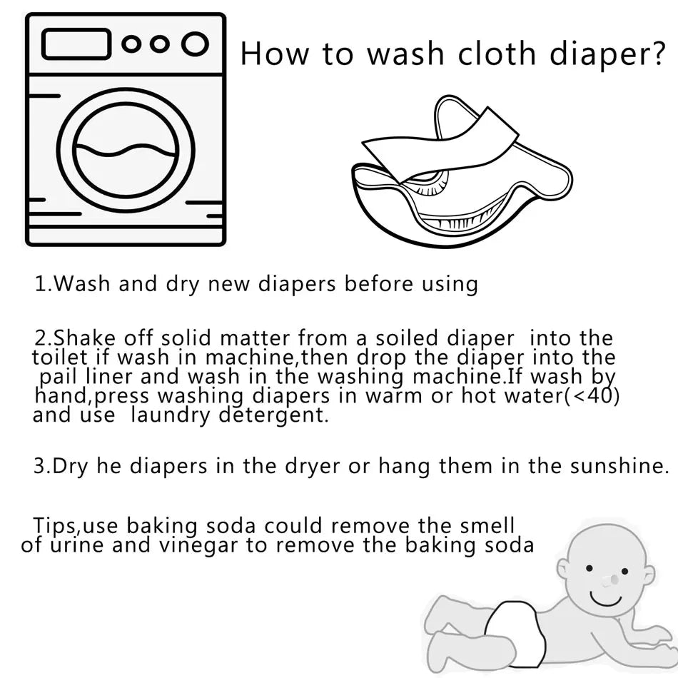 Reusable Baby Diapers