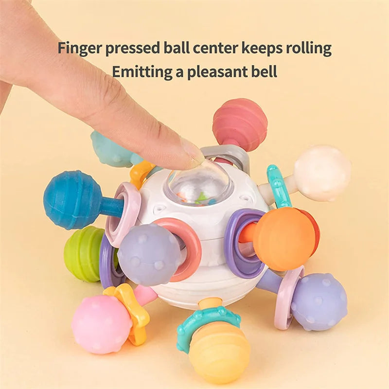 Rotating Rattle Ball Grasping