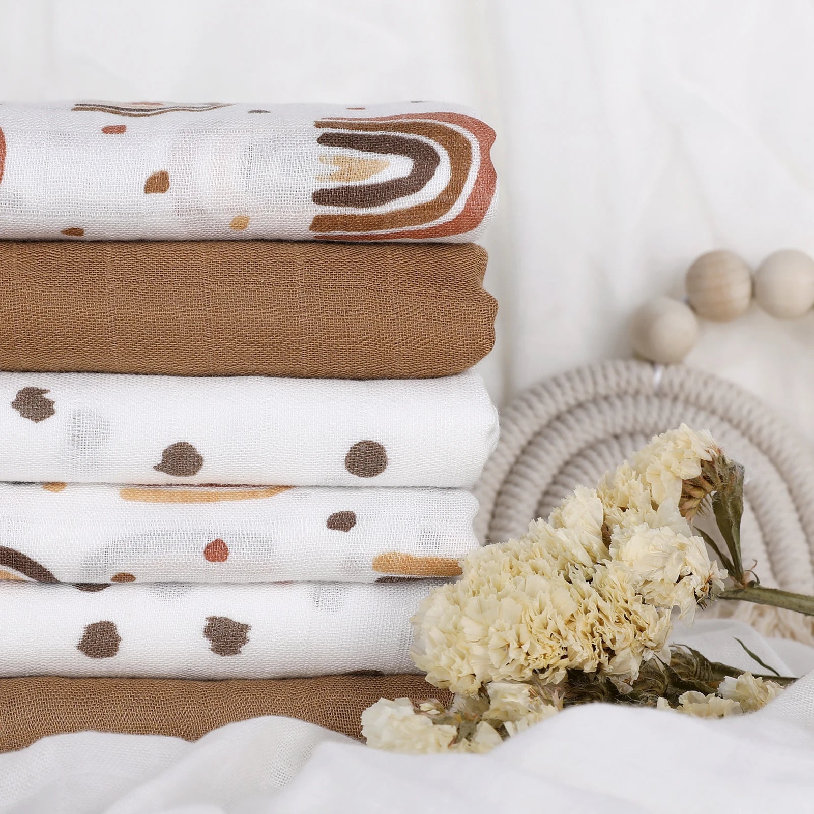 Newborn Muslin Swaddle Blanket