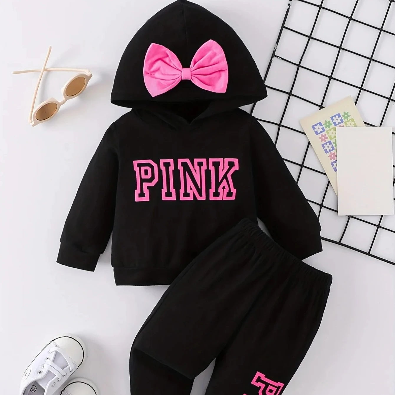 Toddler hooded top and trousers Set