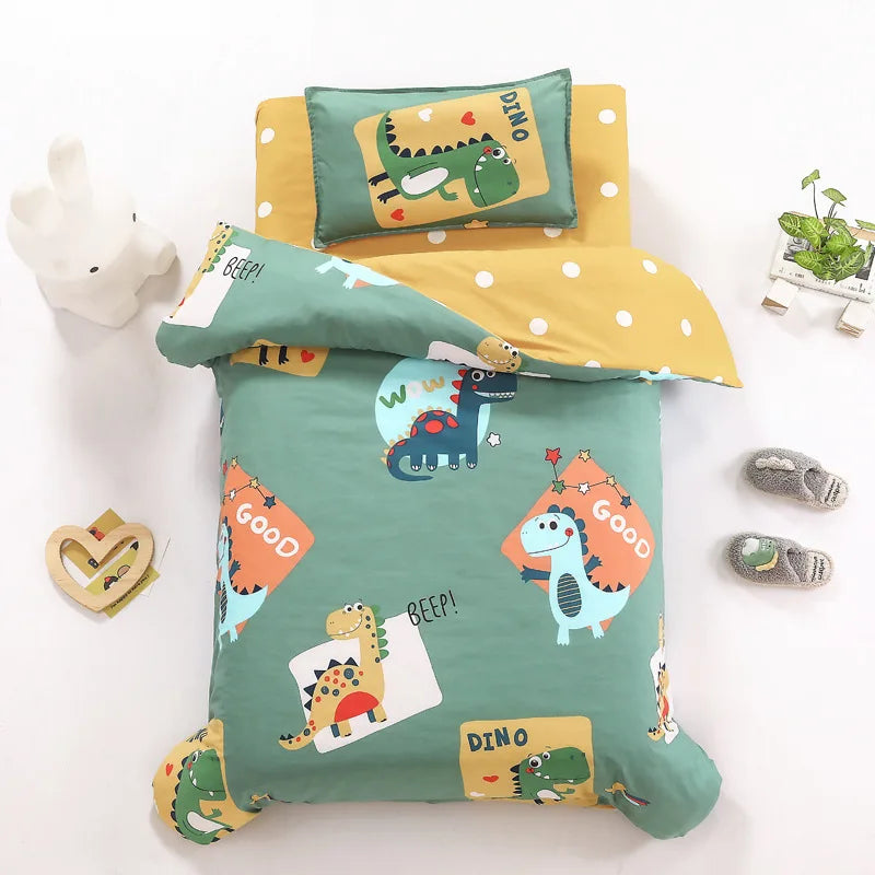 Children's Three-piece Bedding Kit Set