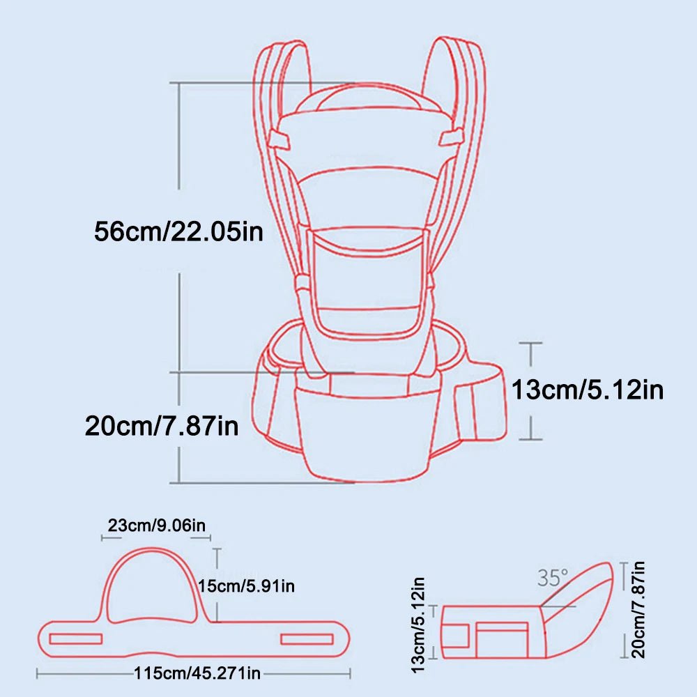 rgonomic Baby Carrier Backpack