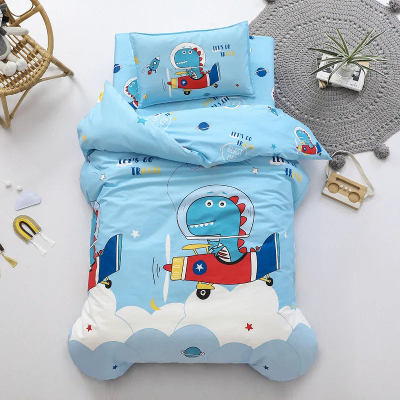 Children's Three-piece Bedding Kit Set