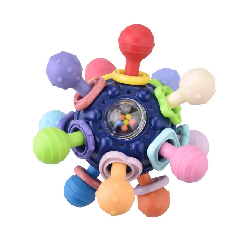 Rotating Rattle Ball Grasping