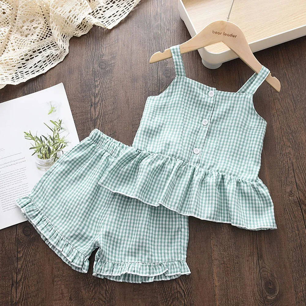 2Pcs Girls Clothes Sets