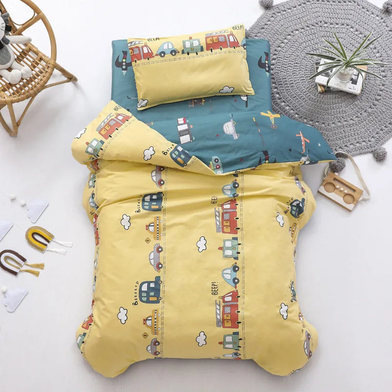 Children's Three-piece Bedding Kit Set